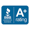 Better Business Bureau Rating Logo