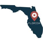 Florida map icon