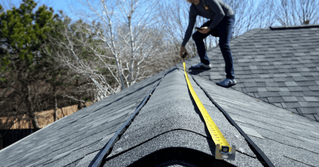 tape measure across ridgeline