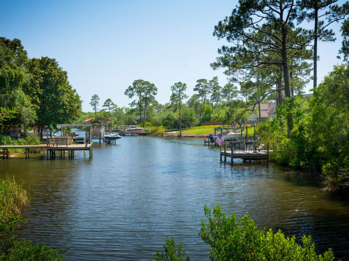 calm waters in Niceville Florida