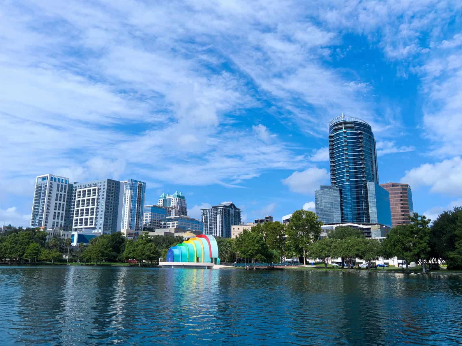 Skyline city view of West Chase Florida